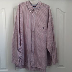 Striped button up shirt